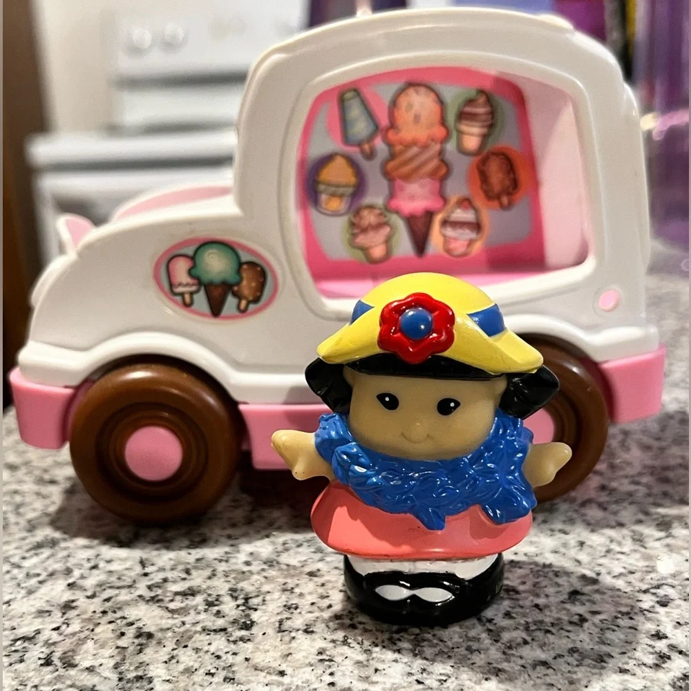 Little People Ice Cream Truck With One Figure - Picture 7 of 10